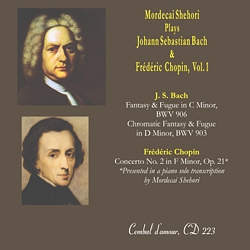 Mordecai Shehori, Piano